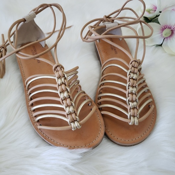 American Eagle Outfitters Shoes - AEO Strappy Lace Gladiator Sandals 9